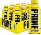 PRIME ENERGY DRINK HYDRATION YELLOW LEMONADE PET 500 ML (12 in a box)