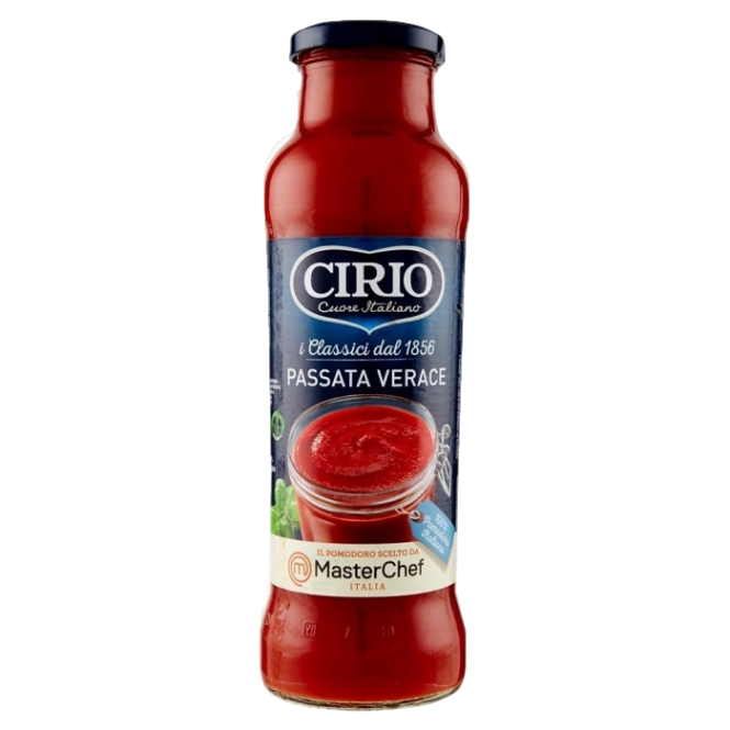 CIRIO PASSATA DI POMODORO VERACE 780 GR (12 in a box)
