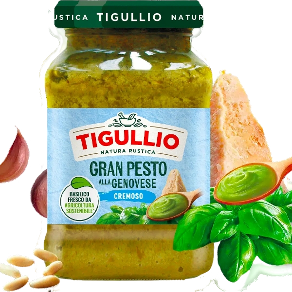 STAR TIGULLIO PESTO GENOVESE CREMOSO 190 GR (12 in a box)