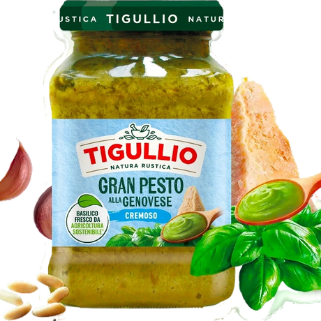 STAR TIGULLIO PESTO GENOVESE CREMOSO 190 GR (12 in a box)