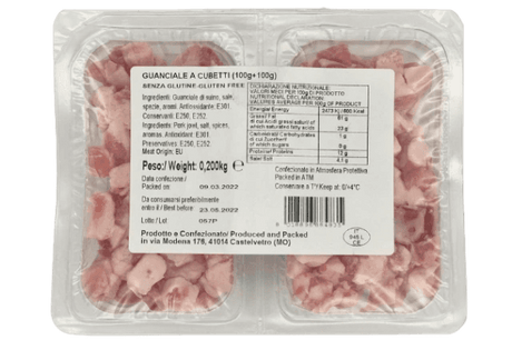 SIMONINI GUANCIALE CUBED 200 GR (12 in a box)