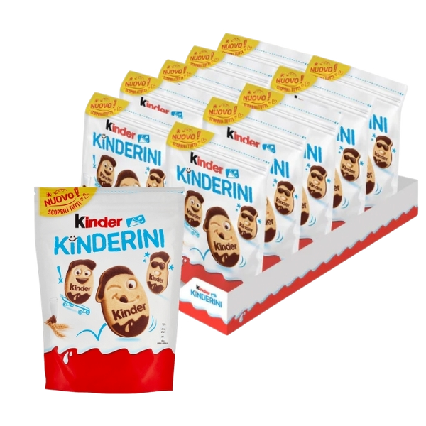 KINDER BISCUITS KINDERINI 250 GR (10 in a box)
