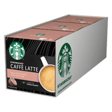 STARBUCKS COFFEE CAPSULES CAFFE' LATTE X12 120 GR (3 in a box)