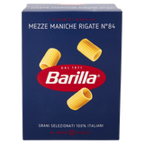 BARILLA PASTA DI SEMOLA MEZZE MANICHE RIGATE N.84 500 GR (24 in a box)