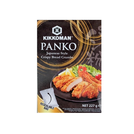 KIKOMAN FLOURS PANKO JAPANESE STYLE CRISPY BREAD CRUMBS 227 GR (12 in a box)