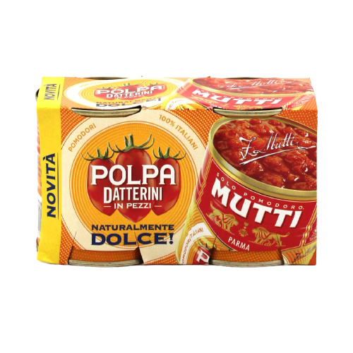 MUTTI POLPA DI POMODORO DATTERINI X2 TIN 440 GR (12 in a box)