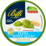 BIFFI FRESH PESTO GENOVESE WITHOUT GARLIC 140 GR (6 in a box)