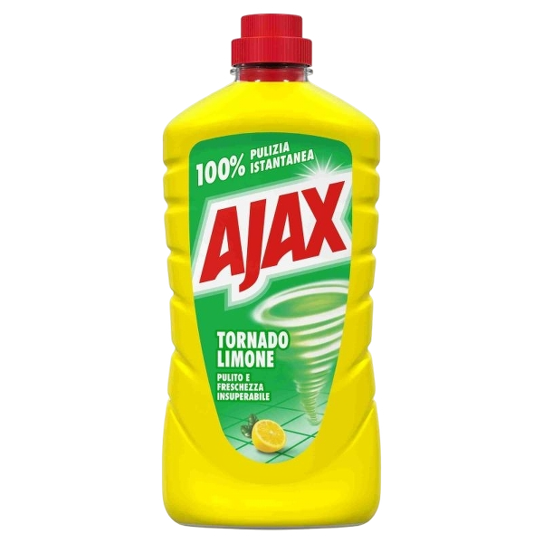 AJAX FLOOR DETERGENTS TORNADO LIMONE 1 LT (12 in a box)