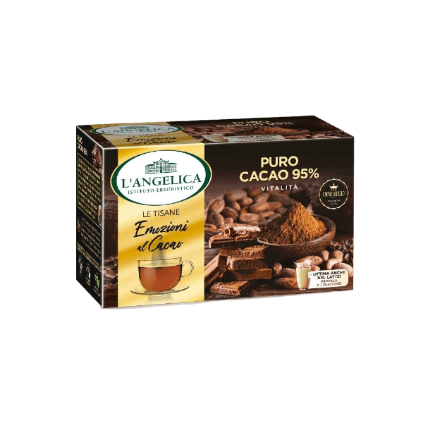 L'ANGELICA TEAS COCOA EMOTIONS 95% X15 FILTERS (10 in a box)