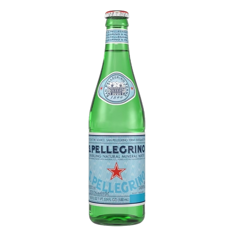 SAN PELLEGRINO CARBONATED WATER GLASS 500 ML (24 in a box)