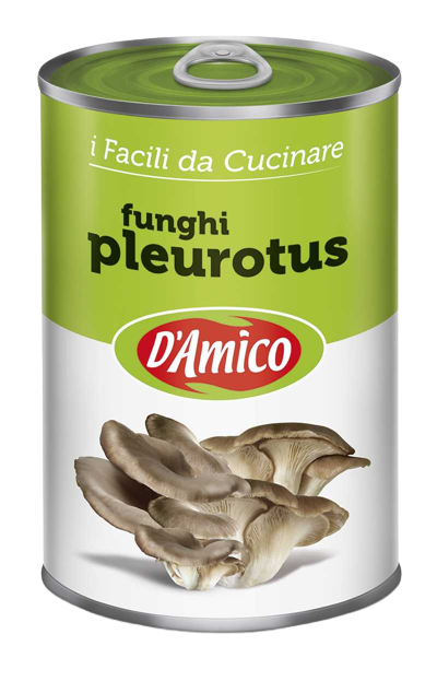 D'AMICO MUSHROOMS PLEUROTUS IN BRINE 400 GR (12 in a box)