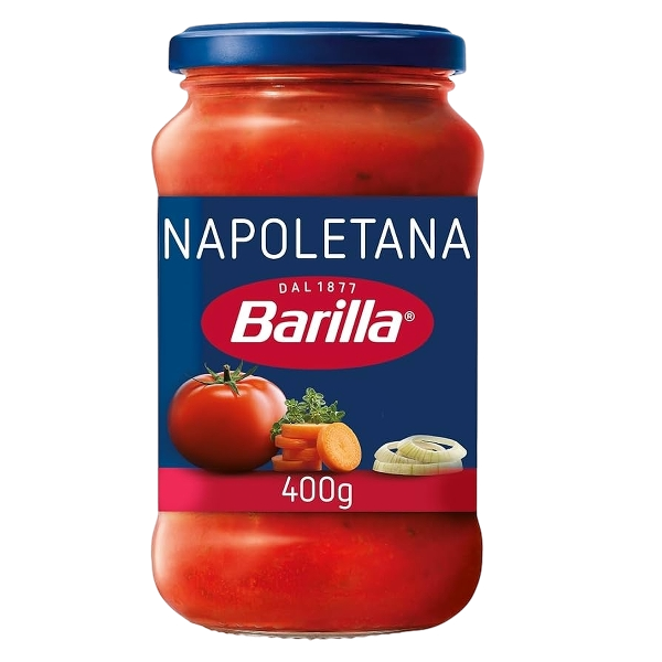 BARILLA PASTA SAUCE SALSA NAPOLETANA 400 GR (6 in a box)