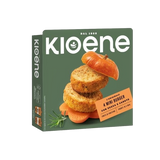 KIO ENE VEGETABLES MINI BURGER PUMPKIN AND CARROTS X4 200 GR (6 in a box)