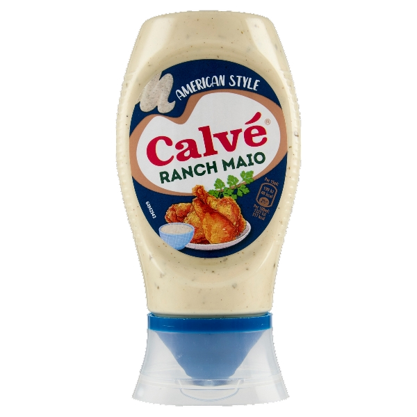 CALVE' SAUCE RANCH MAIO TOP DOWN 250 ML (8 in a box)