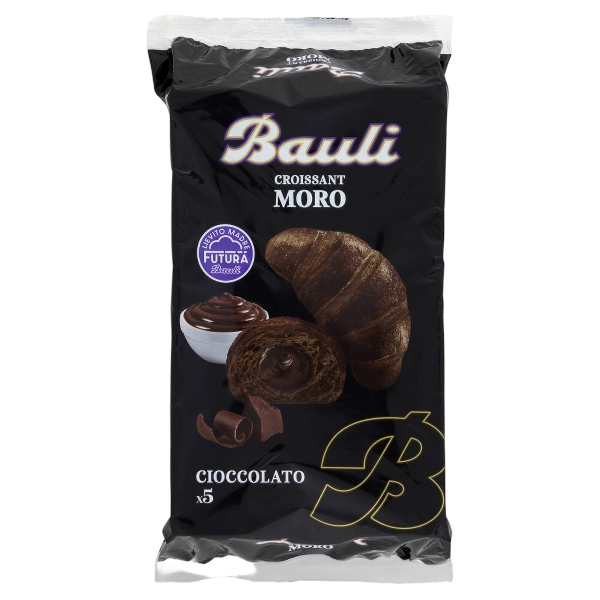 BAULI CROISSANT MORO CHOCOLATE X5 250 GR (12 in a box)
