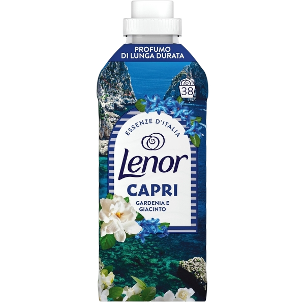 LENOR SOFTENER CONCENTRATED CAPRI 38 WASHES 798 ML (12 in a box)