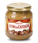 DEMETRA PASTA SAUCE / PIZZA SAUCE CHESTNUTS CREAM JAR 540 GR (6 in a box)