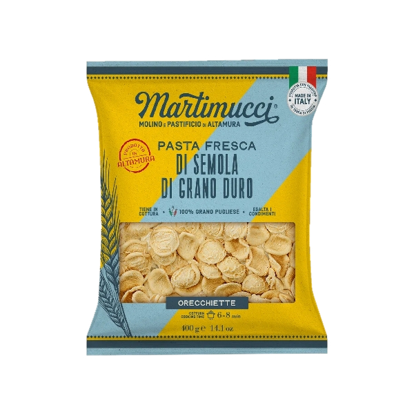 MARTIMUCCI FRESH PASTA ORECCHIETTE 400 GR (10 in a box)