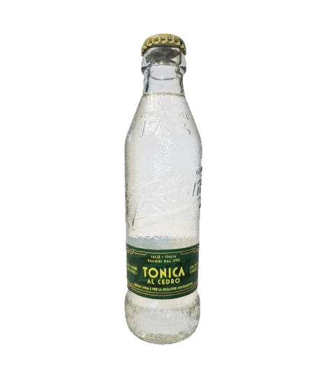 TASSONI SODA TONICA CEDRO GLASS 18 CL X4 (6 in a box)