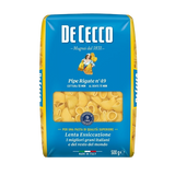 DE CECCO PASTA DI SEMOLA PIPE RIGATE N.49 500 GR (24 in a box)