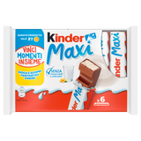 KINDER SNACK BARS MAXI CHOCOLATE T.6 126 GR (20 in a box)