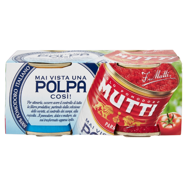 MUTTI POLPA DI POMODORO FINISSIMA 400 GR X2 (12 in a box)