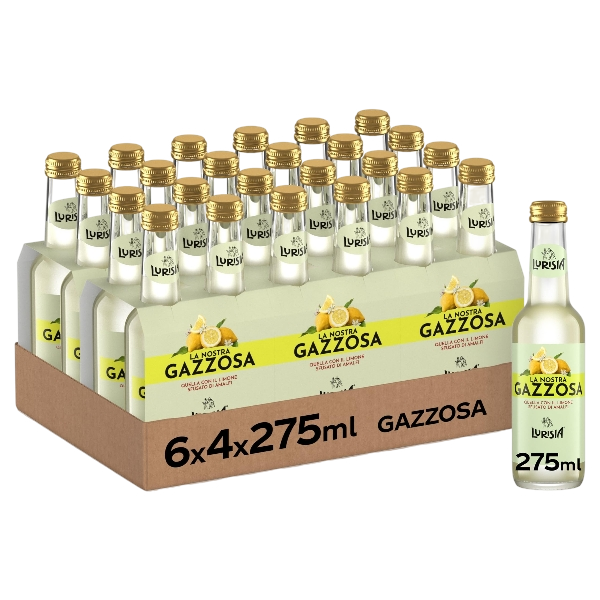 LURISIA SODA GAZZOSA GLASS 27.5 CL (24 in a box)