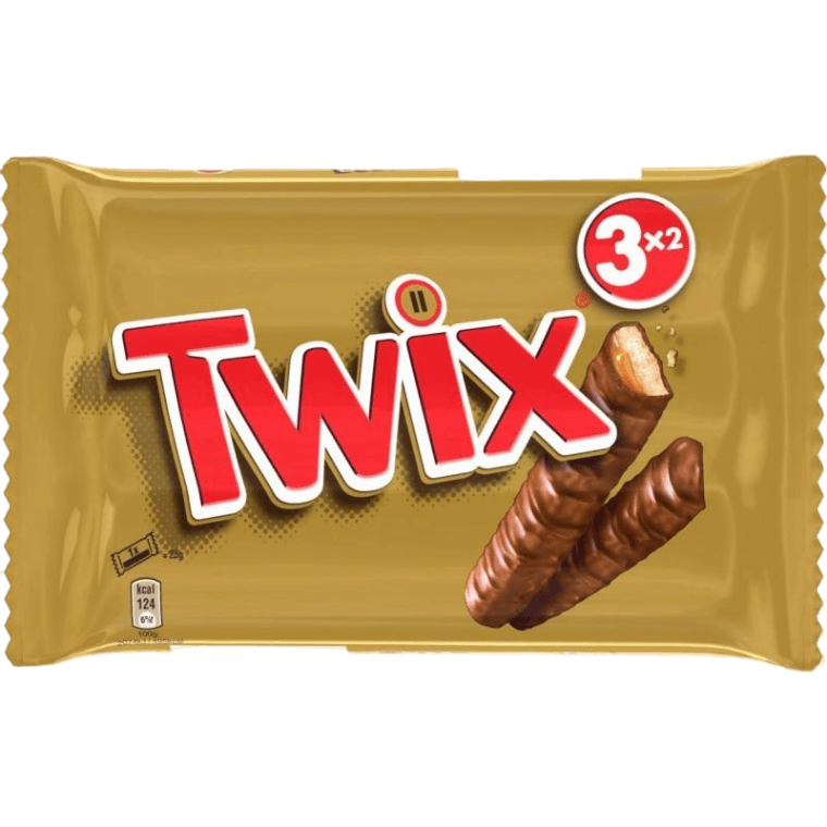 TWIX SNAK BARS CHOCOLATE MULTIPACK X3 150 GR (36 in a box)