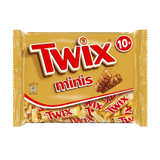 TWIX SNACK BARS MINIS ORIGINAL X10 227 GR (22 in a box)