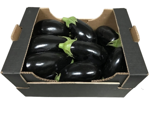 FRESH VEGETABLES AUBERGINE BLACK X12 PCS £5.31 AL KG (APPROX 4.3 KG) - ONLY LONDON AREA