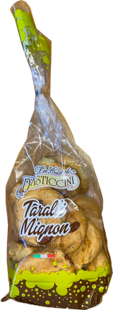 I PASTICCINI BISCOTTI SWEET TARALLI MIGNON TRADITIONAL 400 GR (12 in a box)