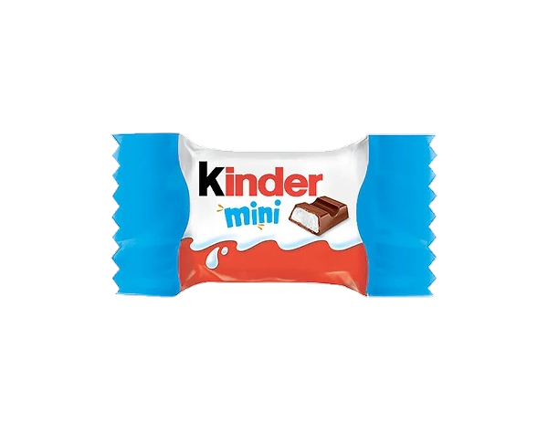 KINDER SNACK BARS MINI CHOCOLATE T20 120 GR (16 in a box)