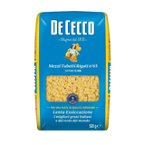 DE CECCO PASTA DI SEMOLA MEZZI TUBETTI RIGATI N.65 500 GR (24 in a box)
