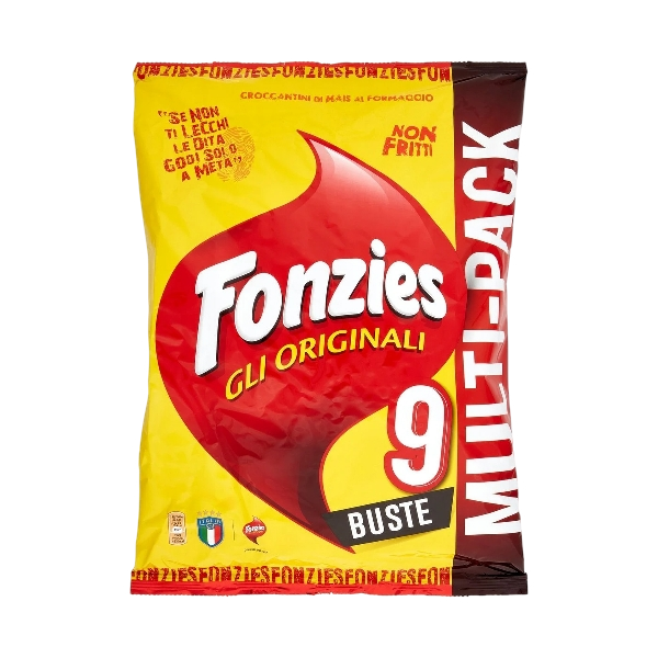 FONZIES CRISPS MULTIPACK X9 211 GR (20 in a box)