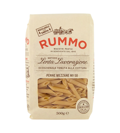 RUMMO PASTA DI SEMOLA PENNE MEZZANE N.58 500 GR (16 in a box)