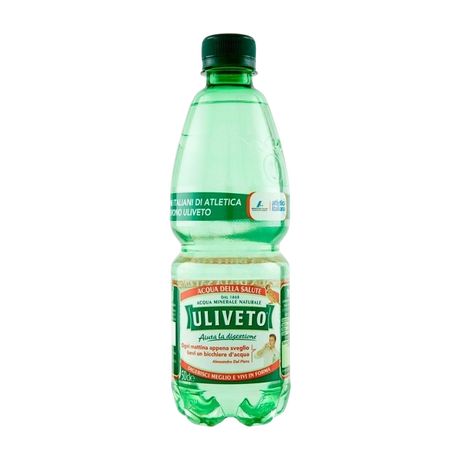 ULIVETO CARBONATED WATER PET 500 ML (24 in a box)