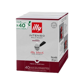 ILLY COFFEE PODS ESE 44 MM INTENSO BOLD ROAST X40 292 GR (6 in a box)
