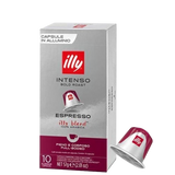 ILLY COFFEE CAPSULES NESPRESSO ESPRESSO INTENSO X10 (10 in a box)