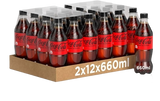 COCA COLA ZERO SUGAR PET 660 ML (24 in a box)