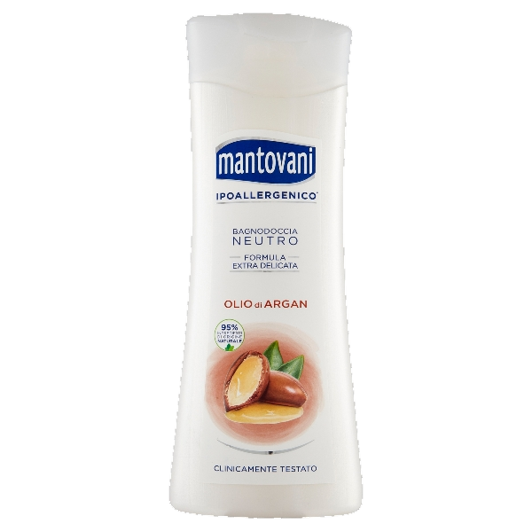 MANTOVANI SHOWER BATH OLIO DI ARGAN 400 ML (12 in a box)