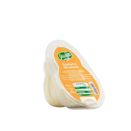 GHIDETTI CHEESE SCAMORZA SMOKED VACUUM APPROX. 300 GR (1 in a box)