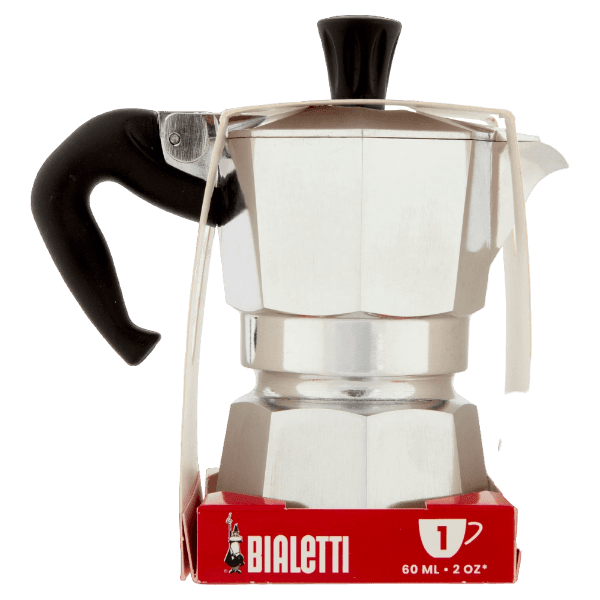 BIALETTI CAFFETTIERA MOKA EXPRESS - COFFEE MAKER MOKA 1 CUPS (6 in a box)