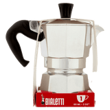 BIALETTI CAFFETTIERA MOKA EXPRESS - COFFEE MAKER MOKA 1 CUPS (6 in a box)