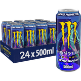 MONSTER ENERGY ZERO SUGAR LEWIS HAMILTON CANS 500 ML (24 in a box ) LIMITED EDITION