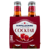 SAN PELLEGRINO COCKTAIL NON-ALCOHOLIC GLASS 20 CL X4 (6 in a box)