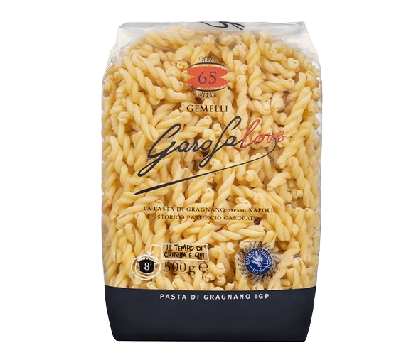 GAROFALO PASTA DI GRAGNANO IGP GEMELLI N.65 500 GR (16 in a box)