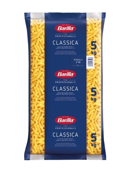 BARILLA PASTA DI SEMOLA FUSILLI N.98 5 KG (3 in a box)