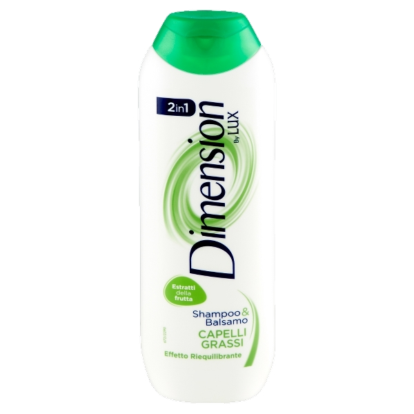 DIMENSION SHAMPOO 2in1 BALANCING FRIZZY HAIR 250 ML (12 in a box)
