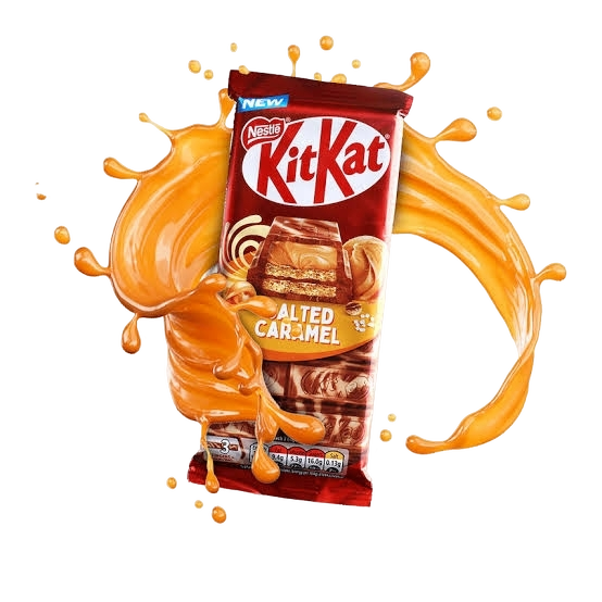 KIT KAT CHOCOLATE BAR SALTED CARAMEL 99 GR (15 in a box)