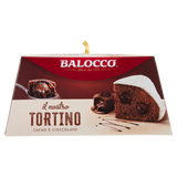 BALOCCO CAKE TORTINO COCOA AND CHOCOLATE 650 GR (12 in a box)